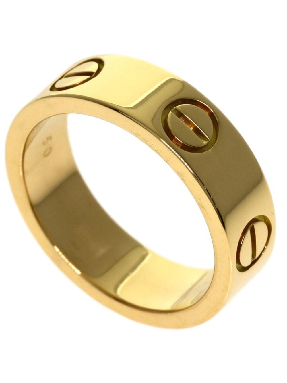 Cartier Love Ring 50 18k Yellow Gold